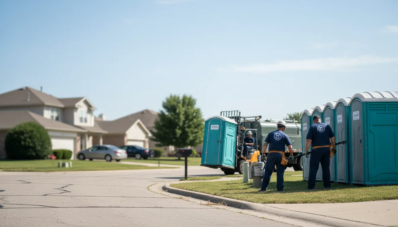 Porta Potty Rental in Wisconsin Dells, WI near me